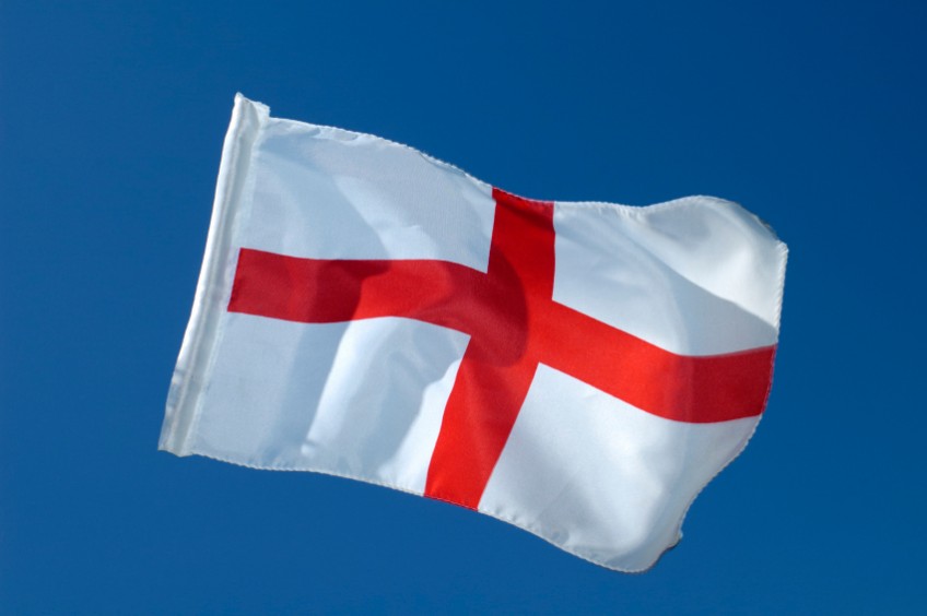 The english flag