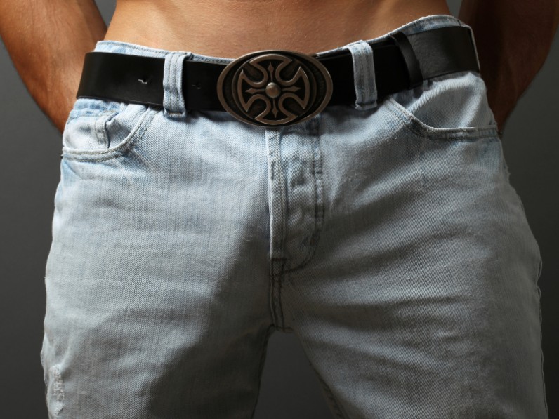 Man in jeans