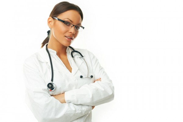 Sexy female doctor