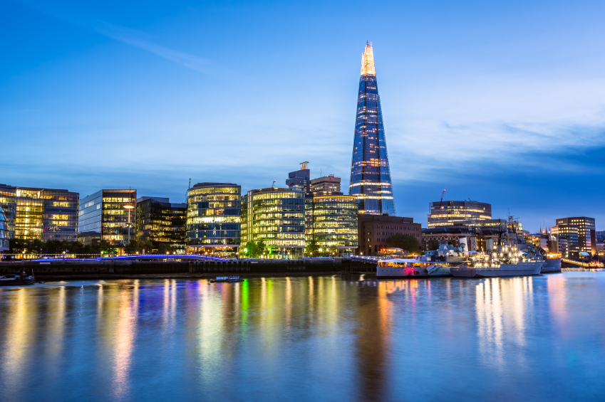 The London skyline