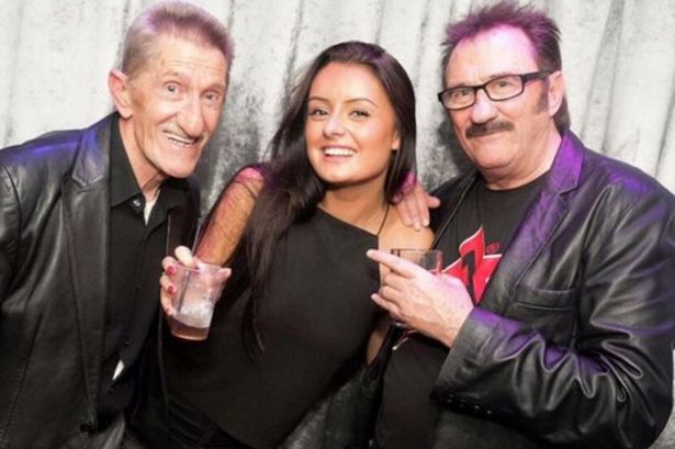 Viral picture of Chuckle Brothers with young girl in the centre