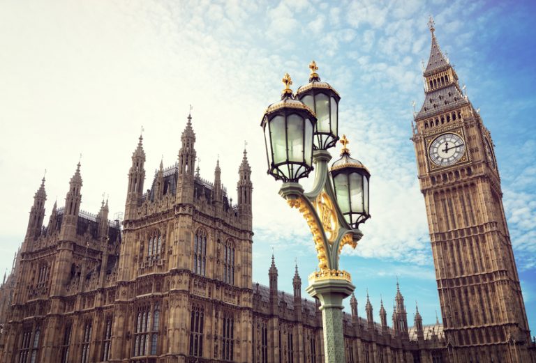 The houses of parliament