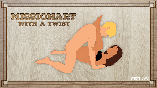 The twisted missionary position