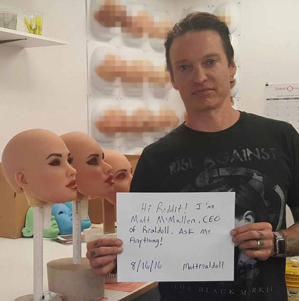 Owner of company creating sex dolls with real vagina