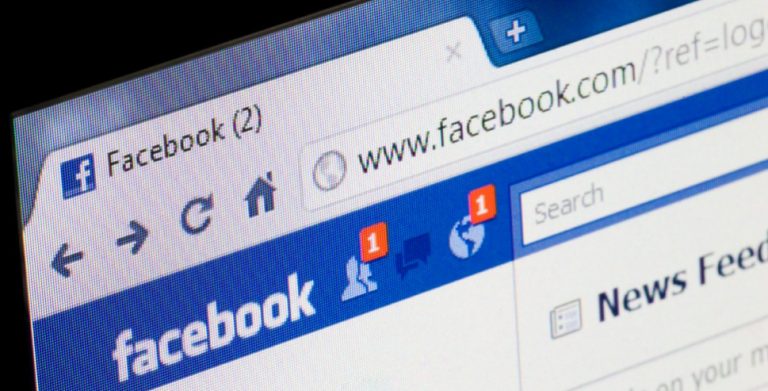 A picture of Facebook